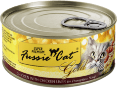 Fussie Cat Super Chicken & Chicken Liver In Pumpkin Soup
